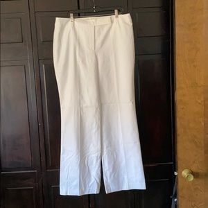 LOFT White Pants - LONG inseam